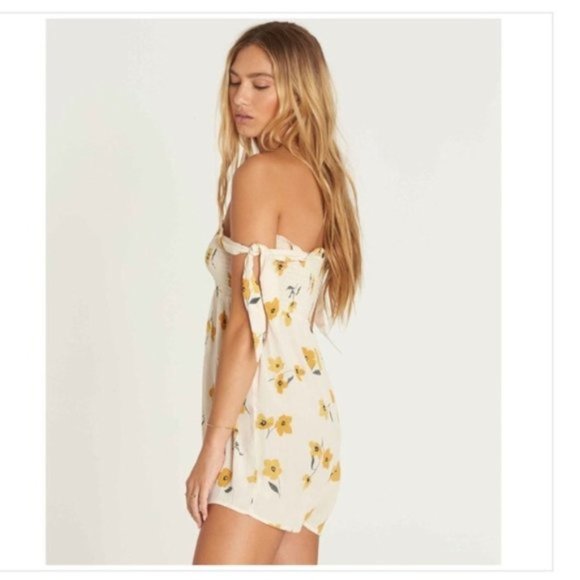 Billabong Pants - Billabong Field Play Floral Romper